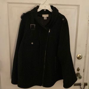 Black soft surroundings coat